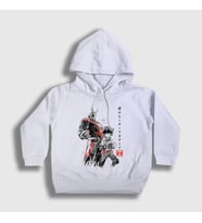 Presmono Unisex Çocuk Beyaz Team Anime Boku No Hero Academia Kapüşonlu Sweatshirt 234782tt