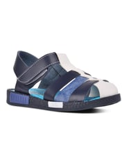 Şiringenç 210111 Lacivert-Kot-Beyaz Comfort Erkek Çocuk Sandalet