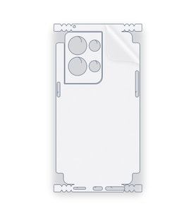 SChitec OPPO Reno8 Pro(china) Uyumlu Fullbody Arka Kaplama Hidrojel Koruyucu Film