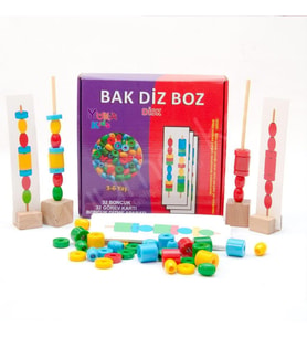 Yuka Bak Diz Boz Boncuk Dizme DİSK 3-6