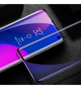 Samsung Galaxy S10 Uyumlu Zore Süper Pet Ekran Koruyucu Jelatin (Siyah)