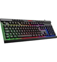 GameBooster G69K "Outlander" Rainbow Aydınlatmalı Membrane Oyun Klavyesi (GB-G69K)