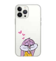 Iphone 12 Pro Uyumlu Lola Bunny Tasarımlı Şeffaf Telefon Kılıfı