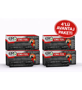 Canon MF 3010 Muadil Toner - 4'lü Avantaj Paket
