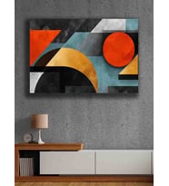 Koç stüdyo Modern tasarım kanvas tablo 50x70 (Çok Renkli)