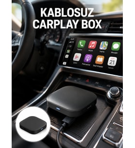 5.8GHz WiFi Destekli Kablosuz Android Auto Dönüştürücü Yeni Nesil