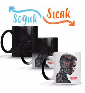 Stranger Things Sihirli Kupa Bardak Porselen