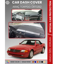 MERCEDES SL R129 (1989-2001) Torpido Örtüsü Premium Kalite Torpido Koruma Özel Kesim UV Koruma