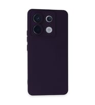 Xiaomi Redmi Note 13 Pro 5g Kılıf Nano İçi Kadife Silikon - Mor
