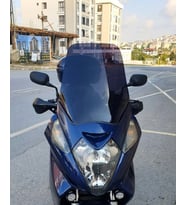 MOTOCAM Honda Silverwing FJS 600 Ön Cam 2001-2012 Model 56cm Siyah Renkli 4mm