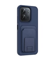 Xiaomi Redmi 15C Kılıf Kartlıklı TPU Zore Bikart Kapak (Lacivert)