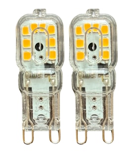(2 Adet) Osaka 3W Sarı Işık (3000K) Dim Edilebilir G9 Duylu Led Kapsül Ampul