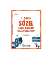 Okyanus Yayınları 8. Sınıf Sözel Classmate 1.Dönem Soru Bankası