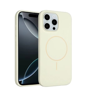 Joko Apple İphone 14 Pro Max Kılıf Jully Magsafe Kapak - Bej