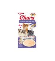 CIAO Churu Cream Tavuklu ve Karidesli Krema Kedi Ödül Maması 14 Gr (4'lü)
