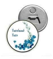 Anneler Günü Hediyesi İsime Özel Magnet ( Açacaklı Magnet )