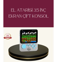 Şarjlı 3.5 İnç Retro Oyun Konsolu