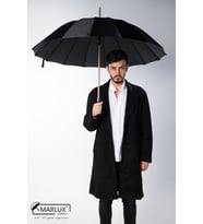 Marlux 16 telli fiberglass kırılmaz rüzgar korumalı lüx premium şemsiye MAR10141