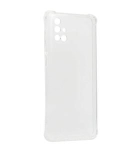 Samsung Galaxy M51 Uyumlu Kılıf Zore Kamera Korumalı Nitro Anti Shock Silikon (Renksiz)