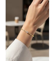 Xuping Gold Taşlı Markiz Işıltı Bileklik - 26xpb37