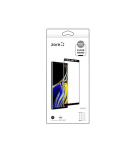 Apple iPhone 6 Uyumlu Zore 3D Short Curve Nano Ekran Koruyucu (Siyah)