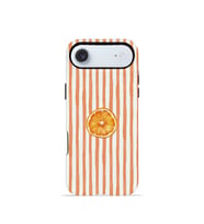 iPhone 17 Air Vorian Çift Katmanlı Kılıf Orange Slice Stripe