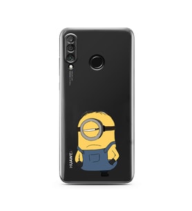 Huawei P30 Lite Uyumlu Baskılı Yumuşak Silikon Şeffaf Telefon Kılıfı