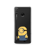 Huawei P30 Lite Uyumlu Baskılı Yumuşak Silikon Şeffaf Telefon Kılıfı