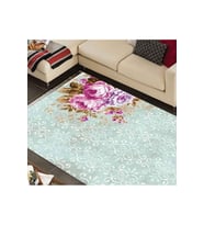 Brillant Latex Kaymaz Taban Halı-HELEN HL11331.803-(80x300) (Yeşil)
