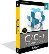 C/C++ PROGRAMLAMA EĞİTİM KİTABI (Siyah - Beyaz)
