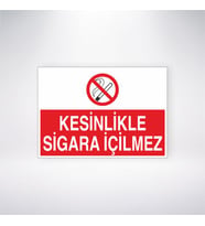 Kesinlikle Sigara İçilmez