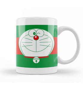 Doraemon X Brand 01 Kupa Bardak Porselen
