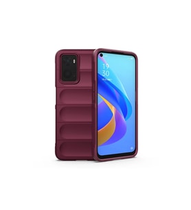 Realme 9i 4g Kılıf Optimum Silikon - Bordo