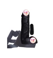 Dildo Series Kassadin 20 Mod Kemerli Titreşimli Penis 17.5 Cm
