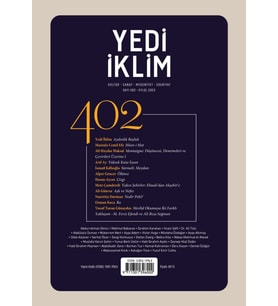 Yedi İklim 402.Sayı Eylül 2023 (STD)