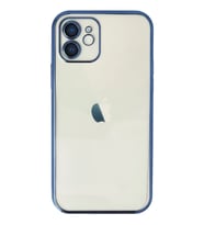 iPhone 12 Kılıf Razer Lensli Silikon - Lacivert