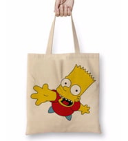 Bart Simpsons Bez Çanta Uzun Saplı