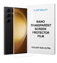 Galaxy S24 Ultra – Lensun Nano Şeffaf Ekran Koruyucu