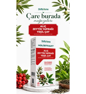 HOLİSTRAKT - Alıç & Zeytin Yaprağı & Yeşilçay İçeren Sıvı Ekstrakt 250 Ml