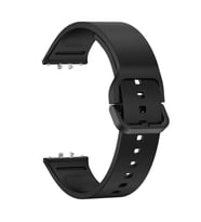 Microsonic Samsung Galaxy Fit 3 Kordon Silicone Sport Band Siyah (Siyah)