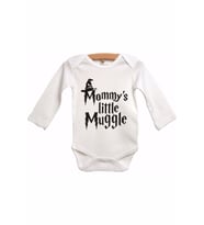 Mommys Little Muggle Baskılı Bebek Zıbın Body
