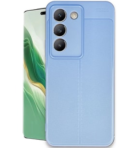 Newface Vivo V30 Lite 4G Kılıf Auto Focus Kapak - Mavi