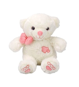 3186 Papyonlu Peluş Ayı 30 cm -NessiWorldman