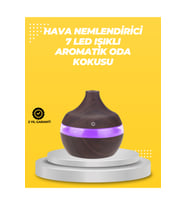 7 Renk LED Işıklı Ultrasonik Aroma Difüzör 300 ml