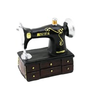 Dikiş Makinesi Tasarımlı Biblo - Vintage Model - Nostaljik Dekor