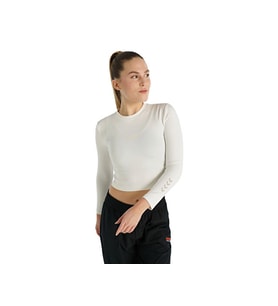 Hummel Josey T-Shirt Kadın Günlük Uzun Kollu Tişört 912120-9157 Bej