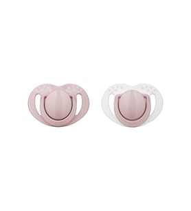Mamajoo  Emzik Saklama Kutulu Powder Pink Desenli 6 Ay+ 2 li