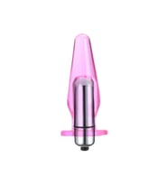 Şeffaf Silikon A*nal Vibratör Rose