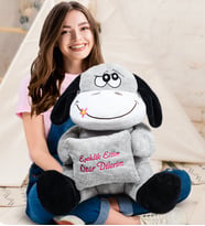 PANDAMKEE 97 cm Eşeklik Ettim Özür Dilerim Pelüş Eşeği (%100 Yerli Üretim)