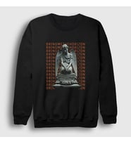 Presmono Unisex Siyah Angels Bring Me The Horizon Sweatshirt 20599tt